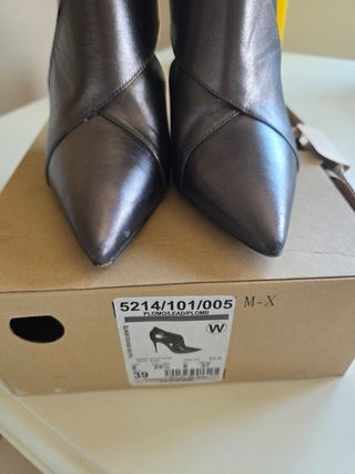 Zapato plata elegante