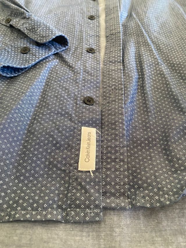 Camisa Calvin Klein hombre blanca