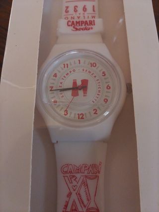 Orologio Campari - Oro e Rosso 