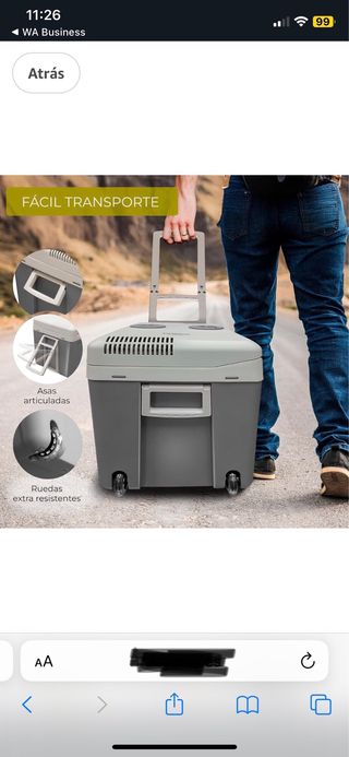 Nevera Eléctrica Portátil 40L