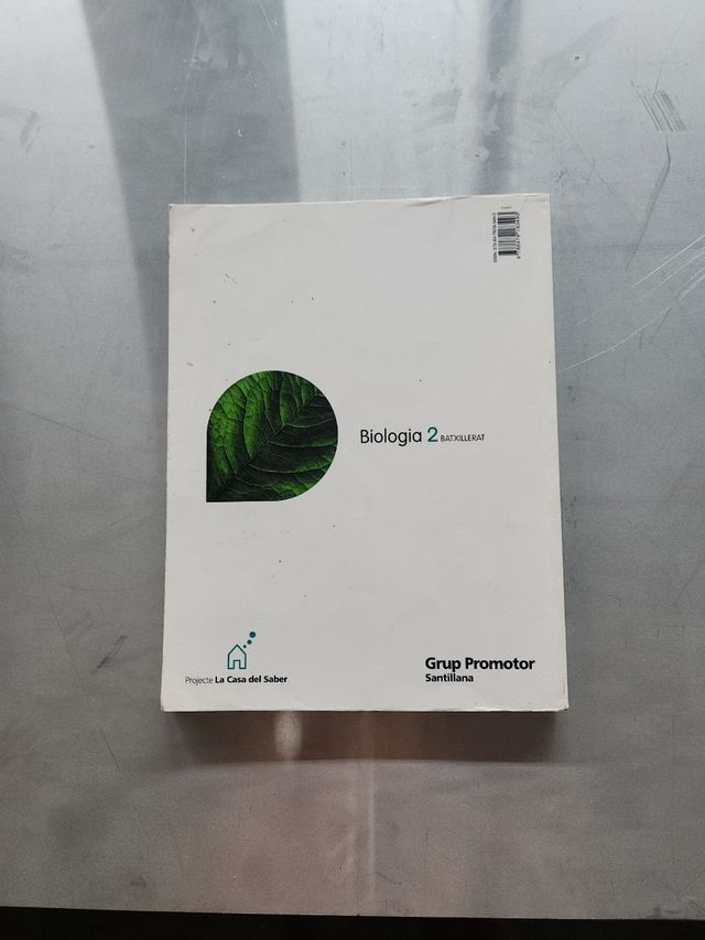 BIOLOGÍA 2 BATXILLERAT LA CASA DEL SABER (Catal...