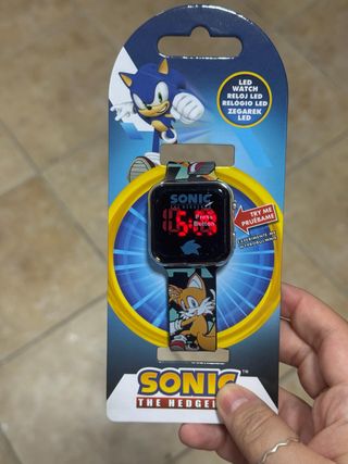 Reloj LED Sonic The Hedgehog