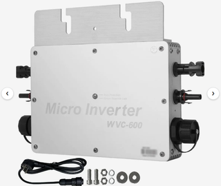 Micro Inverter VEVOR 600W - Usato UNA VOLTA