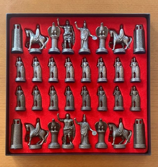 Juego tablero de Ajedrez romano  Lugo.