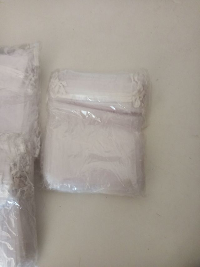 Bolsas de Organza Blancas 