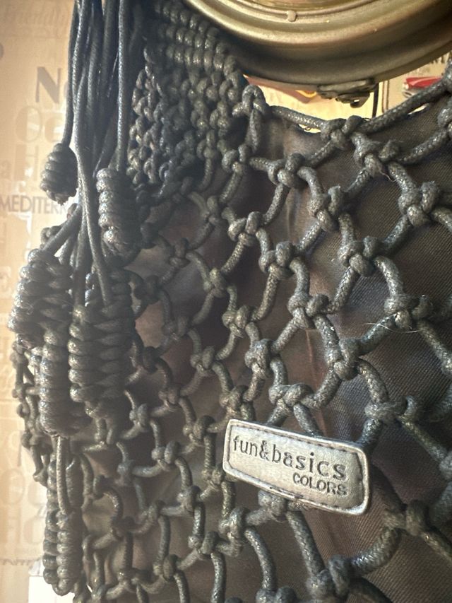 Bolso red Fun&Basics negro