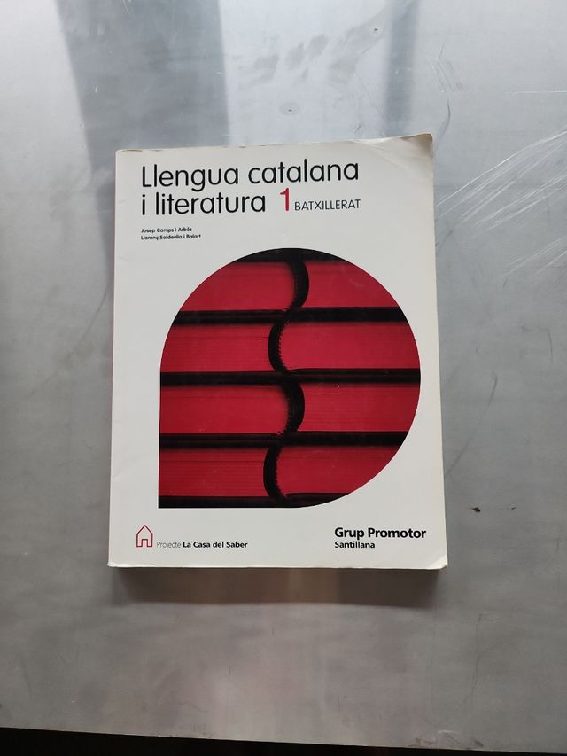 LLENGUA CATALANA I LITERATURA 1 BATXILLERAT LA ...