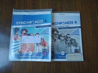 Libro y cuadernillo Inglés Synchronize 4 Eso Vigo