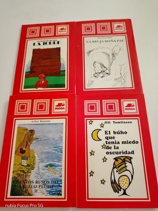 Set di libri per bambini Minon (4 unità)