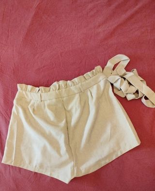 Shorts beige Maternità tg L