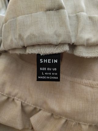 Shorts beige Maternità tg L