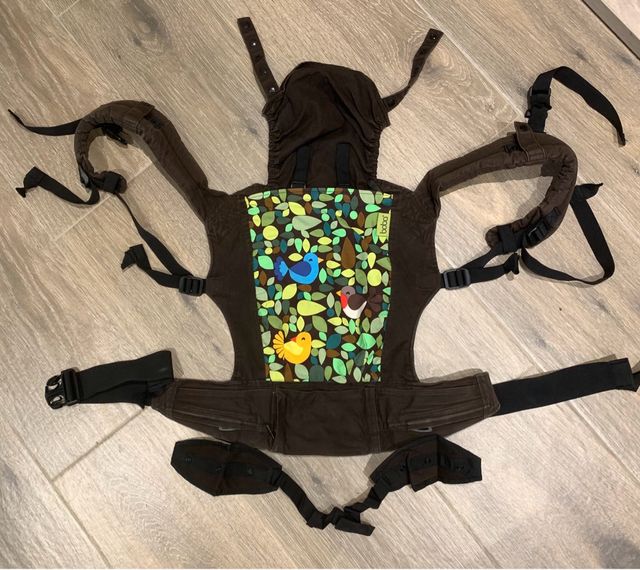 Mochila portabebés Boba - marrón