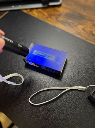 Linterna UV 365nm Profesional Recargable Luz Negra