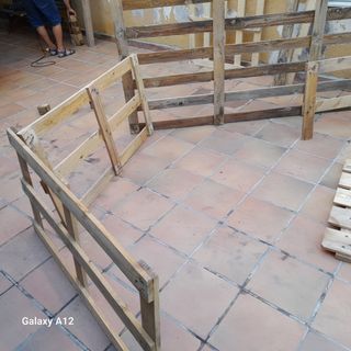 Vallas de madera decorativas.