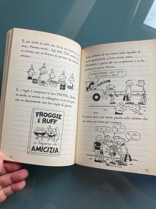 Diario di una schiappa. 2 libri. Italiano