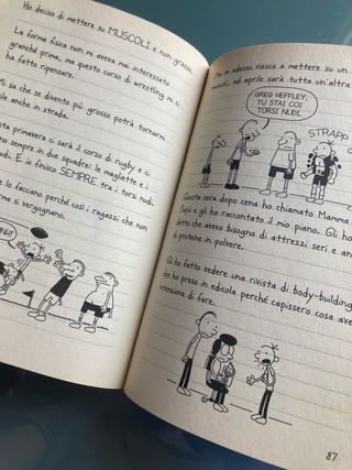 Diario di una schiappa. 2 libri. Italiano