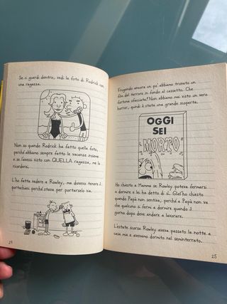 Diario di una schiappa. 2 libri. Italiano