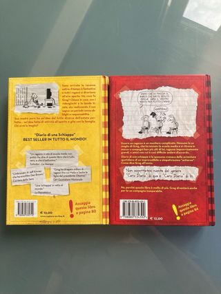 Diario di una schiappa. 2 libri. Italiano