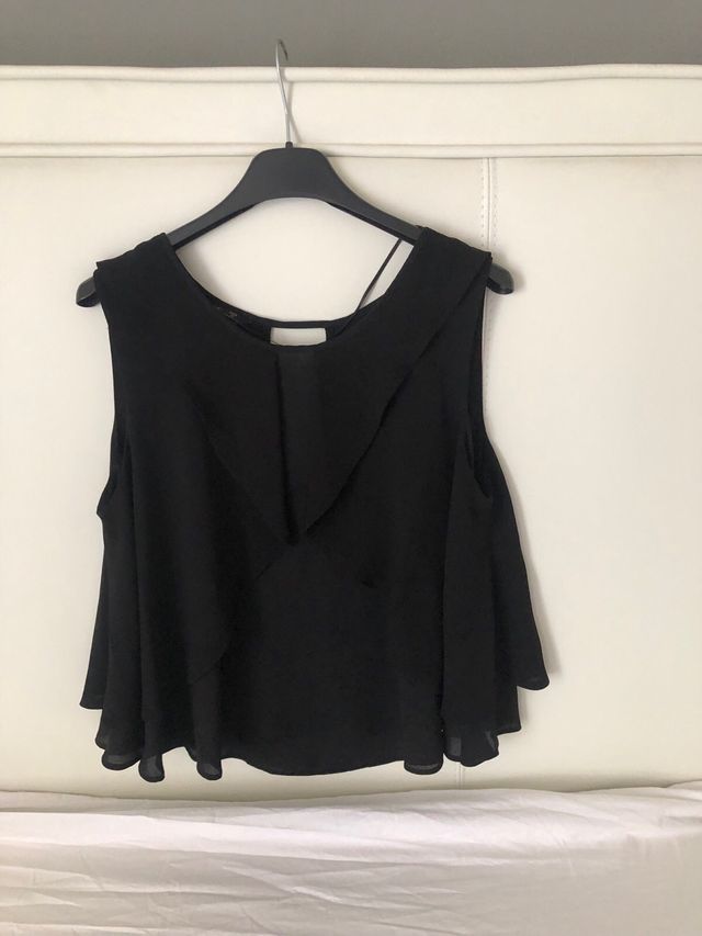 Top negro Zara - Talla M