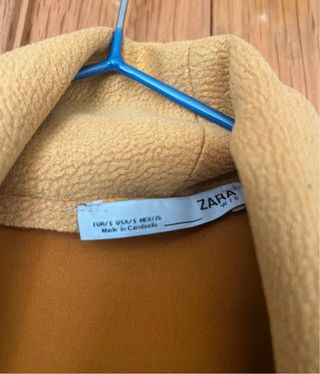 Chaqueta larga ante - Amarilla