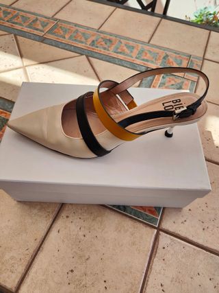 BIBI LOU - Scarpe beige/giallo tg 40