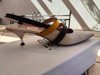 BIBI LOU - Scarpe beige/giallo tg 40