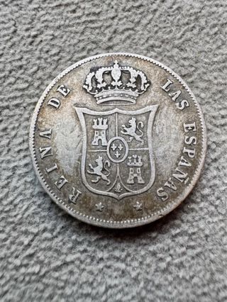  20 céntimos de peso manila 1868
