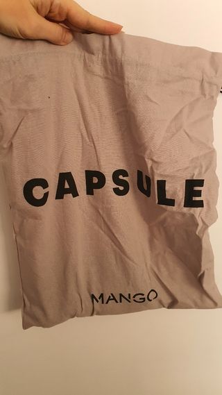 Bolso de fiesta con cristales negros - MNG CAPSULE