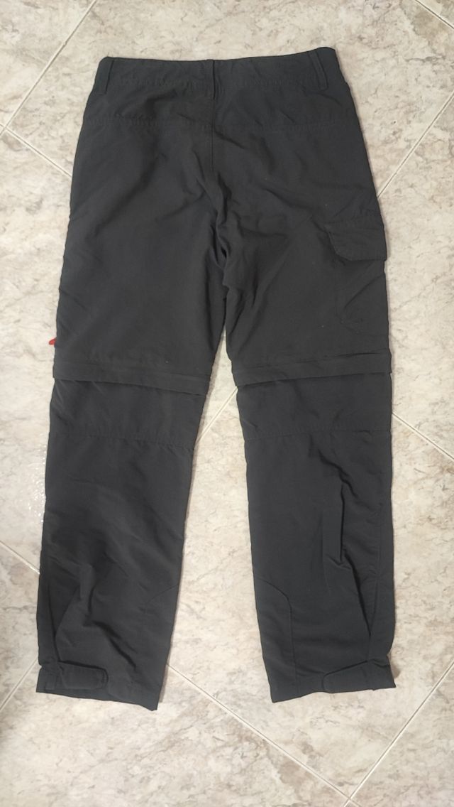 Pantalones trekking niño Quechua negros