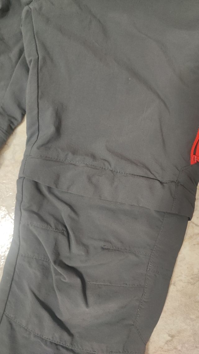 Pantalones trekking niño Quechua negros