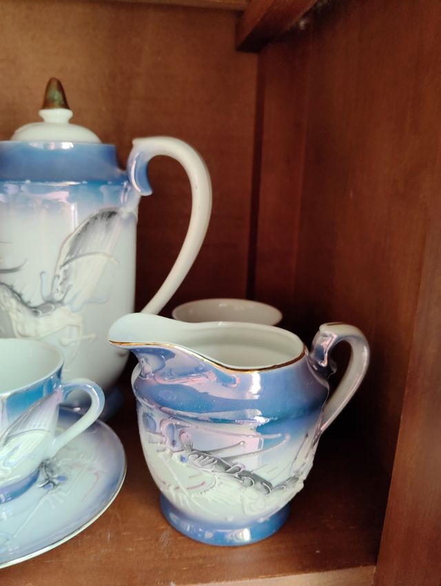 Juego té Satsuma dragón