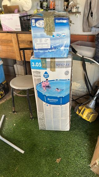 Piscina Bestway 305cm familiar y depuradora