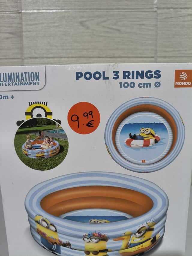 Piscina hinchable Minion 100cm