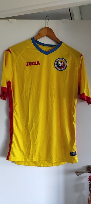 Camiseta Joma selección fútbol Rumanía. 