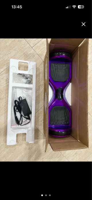 Hoverboard 6.5" casi nuevo color lila.