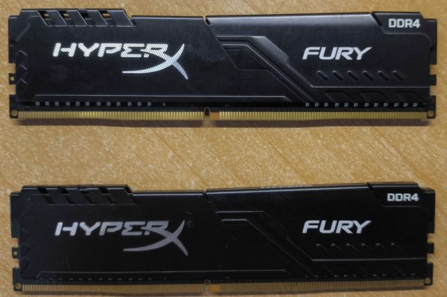 Kingston Fury DDR4 2x4GB RAM