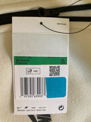 Chaqueta Nike Tech Mujer XL a estrenar