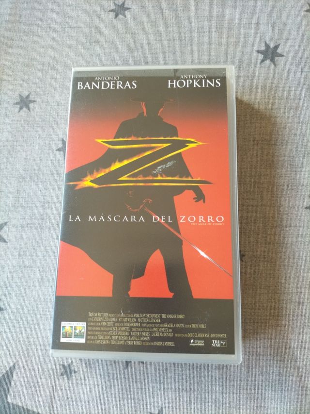 VHS La Máscara del Zorro
