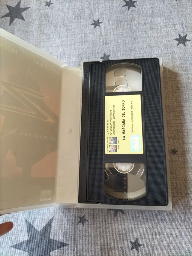 VHS La Máscara del Zorro