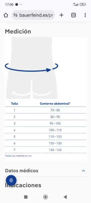 Bauerfeind LumboTrain Lady - Faja lumbar