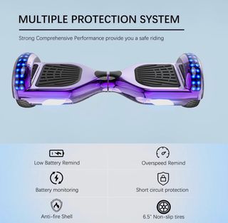 Hoverboard 6.5" RCB - Azul Metalizado