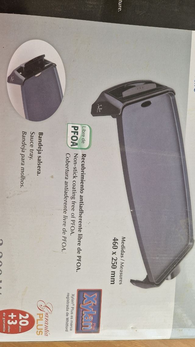 Plancha JATA GR195 - Asar