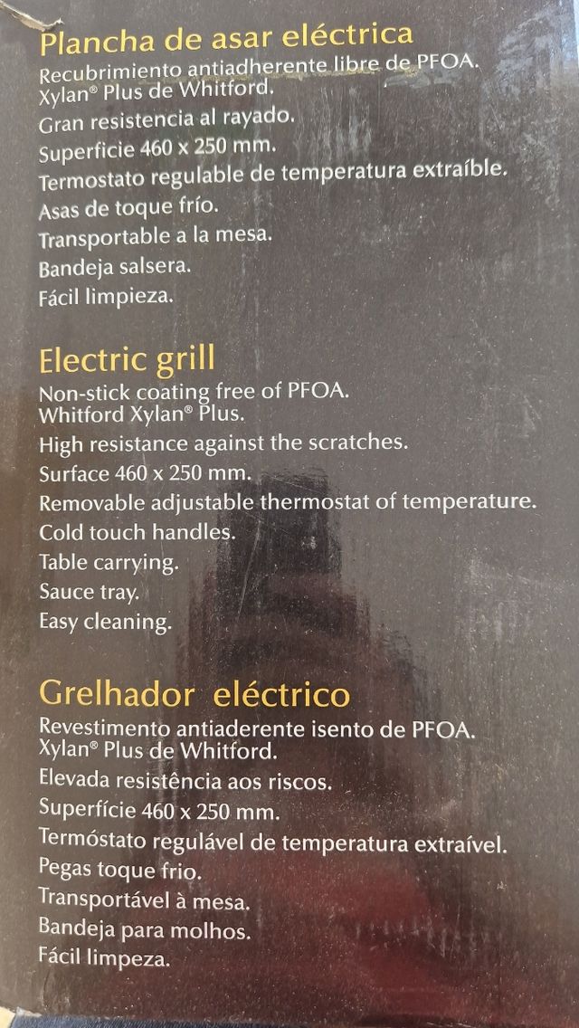 Plancha JATA GR195 - Asar