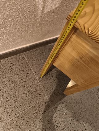 Ultimos dias.!! Mesita noche madera 2 cajones. Mad