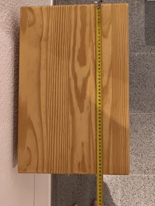 Ultimos dias.!! Mesita noche madera 2 cajones. Mad