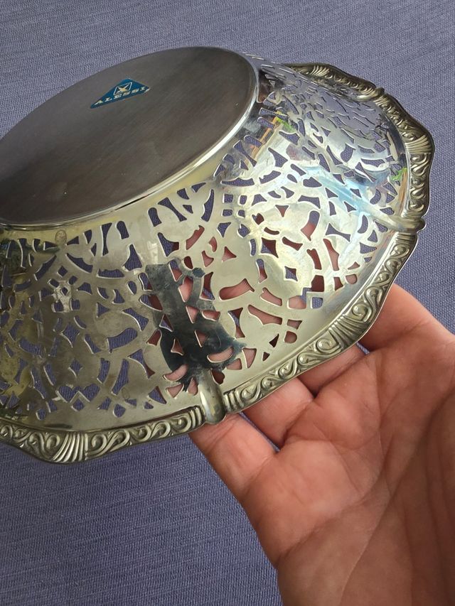 Bandeja Alessi Alfra Ales descatalogada acero inox