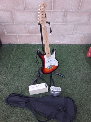 Guitarra. REGALO  amplificador, soporte y funda