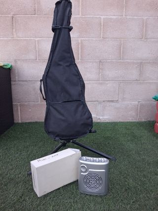 Guitarra. REGALO  amplificador, soporte y funda