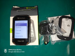 Bryton Rider 420 GPS Ciclocomputer
