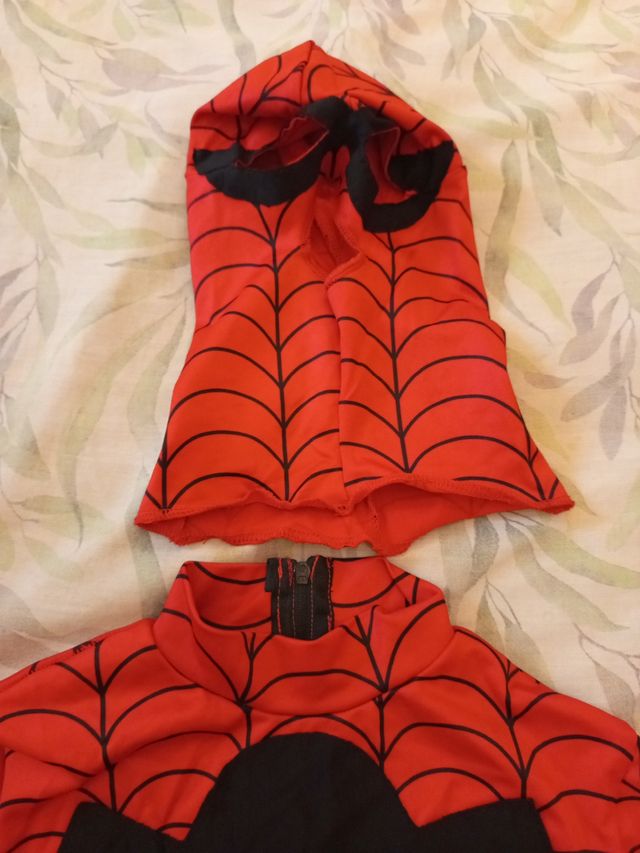 Disfraz Spiderman niño, talla 6